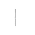 Accessories Unlimited Accessories Unlimited AU3-B Top Load Fiberglass Cb 3-Foot Antenna AU3-B